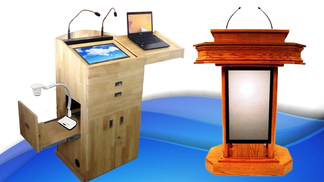 Digital Wooden Podiums