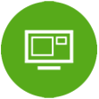 Electronic Lectern with Switching and Splitting Features